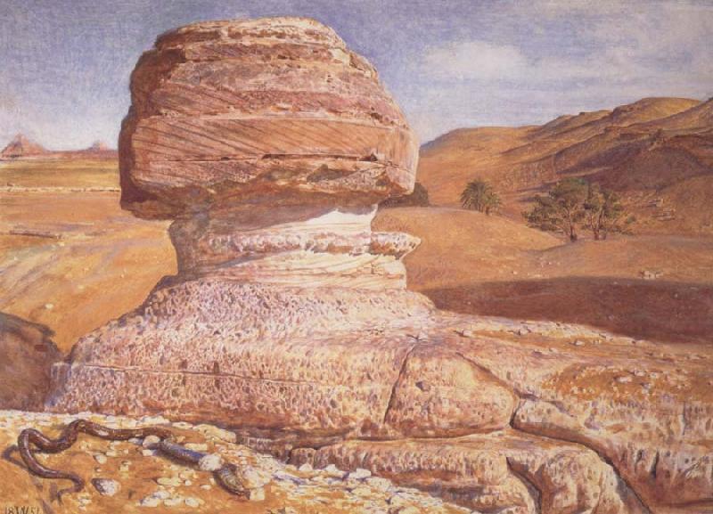 William Holman Hunt The Sphinx oil painting picture